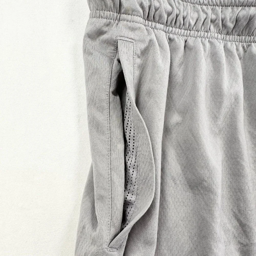 Nike Basketball Shorts Mens XL Grey Dri Fit Lightweight Running Sports Trunks - Picture 4 of 12